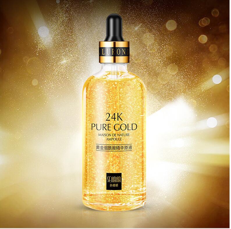 24K Gold Niacinamid Serum – Vorher-Nachher-Wirkung