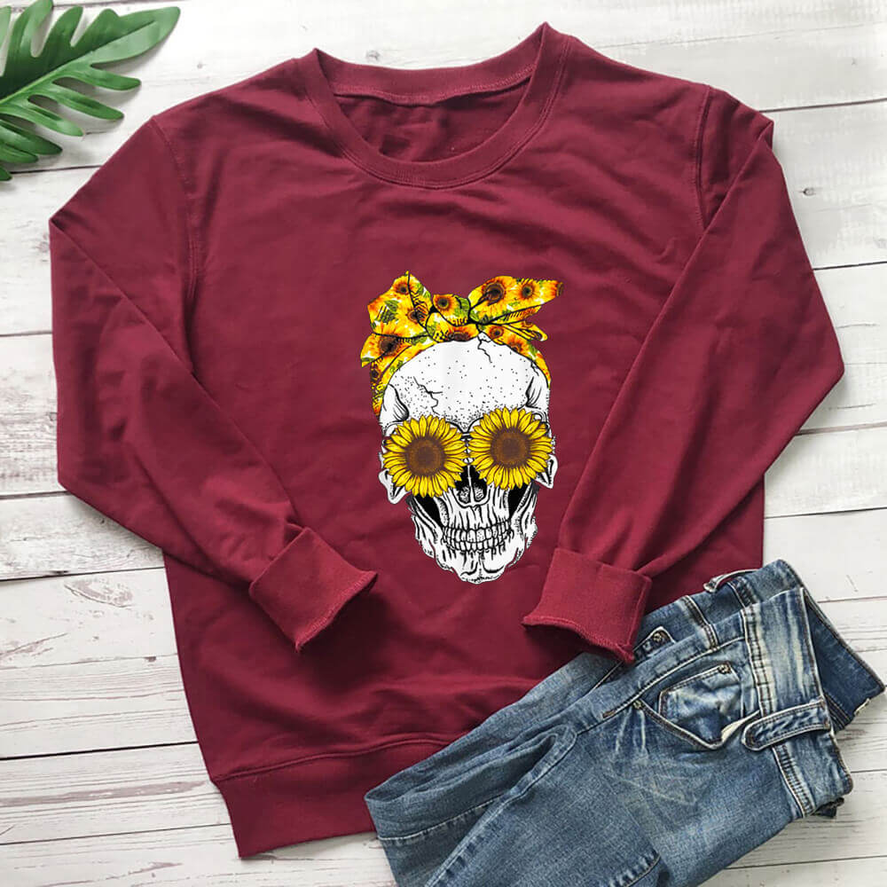 Skull Sunflower&