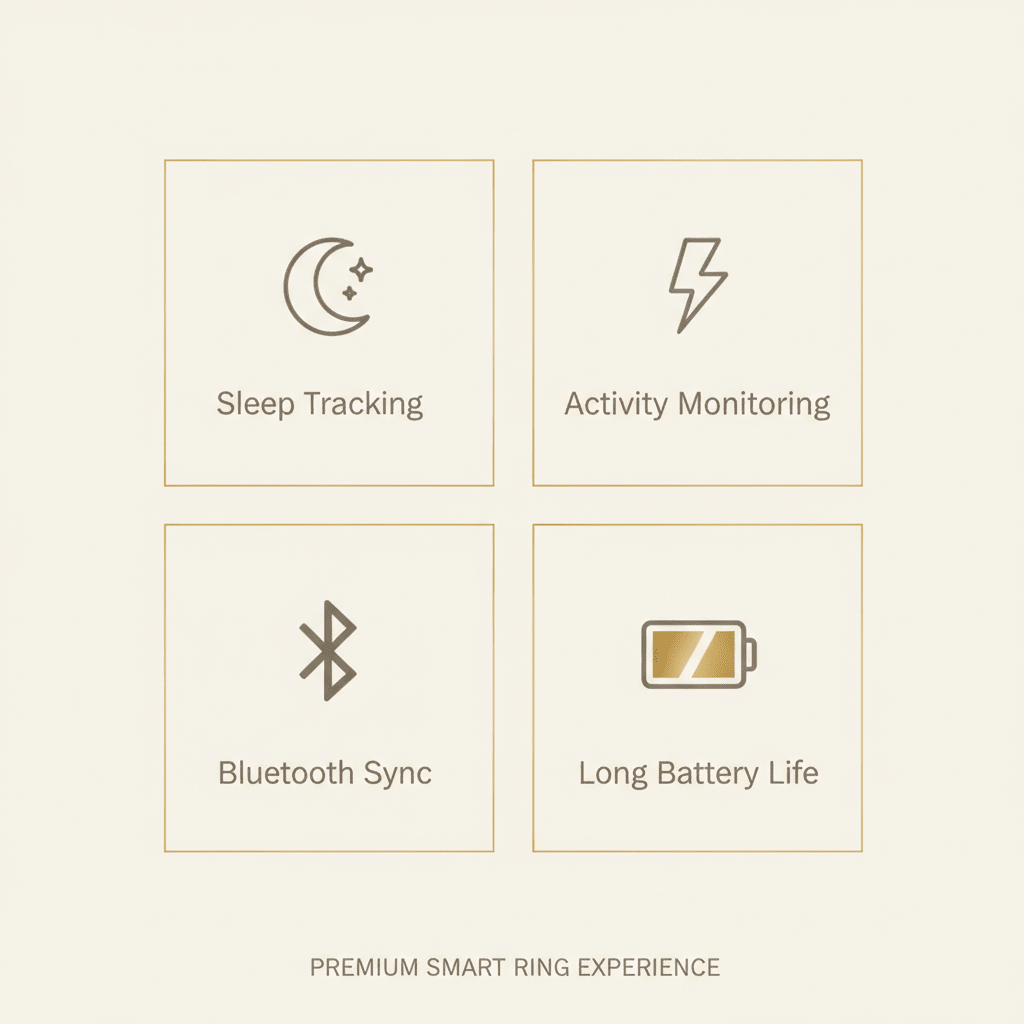 Smarter Bluetooth-Ring R5 in Gold, Ansicht 6