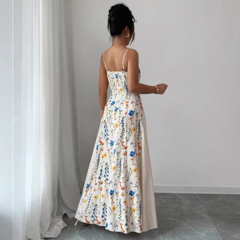 Damen Blumen-Neckholder-Kleid für Jeden Anlass – Eleganz & Stil vereint {{ DaniFest }}