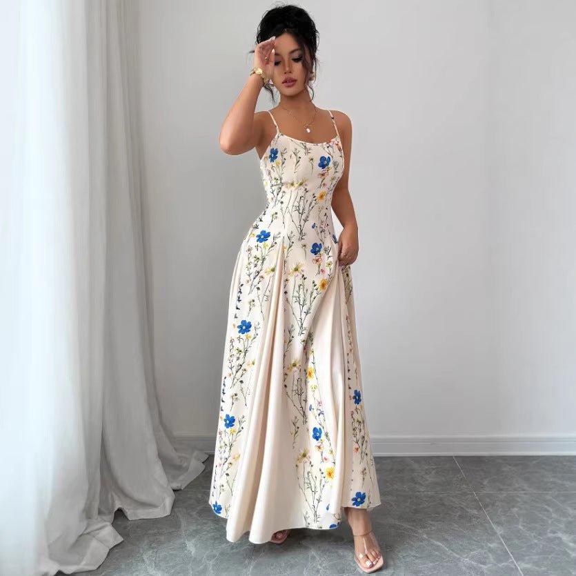 Damen Blumen-Neckholder-Kleid für Jeden Anlass – Eleganz & Stil vereint {{ DaniFest }}