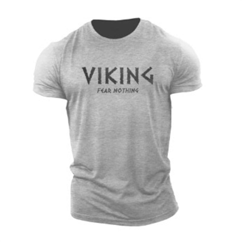Herren Fitness T-Shirt aus Baumwolle – Atmungsaktives Sportshirt mit Rundhalsausschnitt, Leichtes Trainingsshirt für Gym, Laufen & Freizeit {{ DaniFest }}