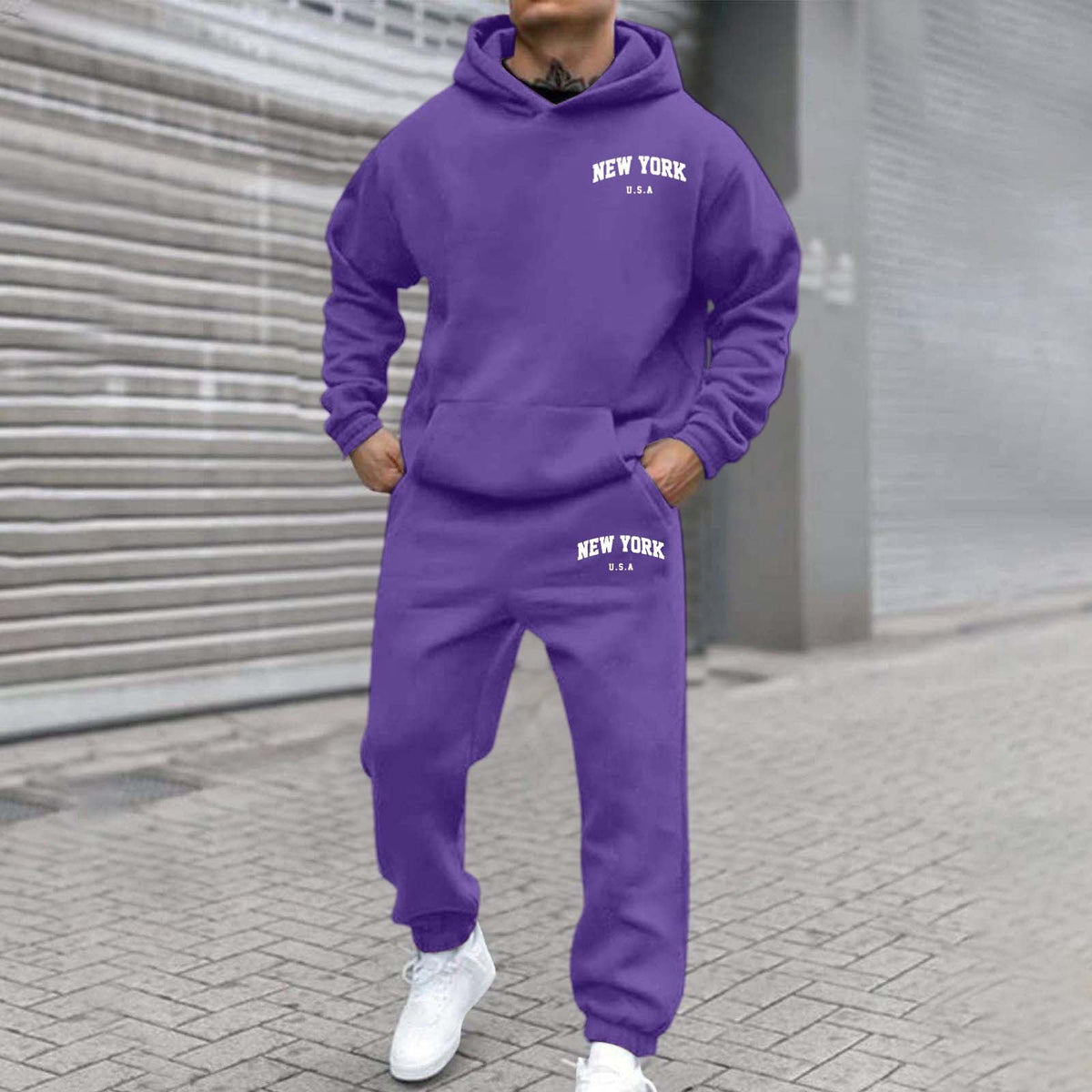 Herren Hoodie Set Fleece – Der stilvolle Trainingsanzug für Sport und Freizeit {{ DaniFest }}