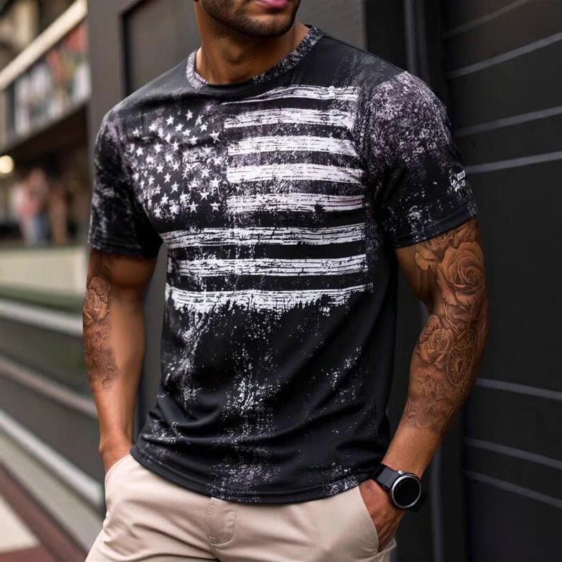 Herren Sommer T-Shirt mit Cartoon-Print – Bequemer Relaxed Fit für jeden Anlass {{ DaniFest }}