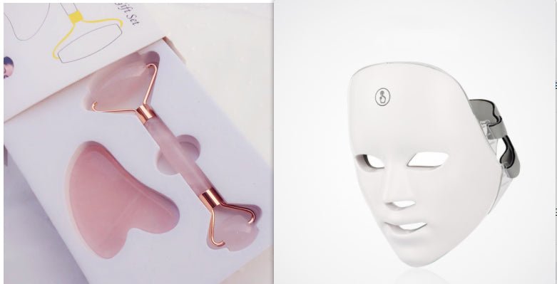 LED Lichttherapie-Maske – 7-farbige Anti-Aging Behandlung {{ Stilwerk }}