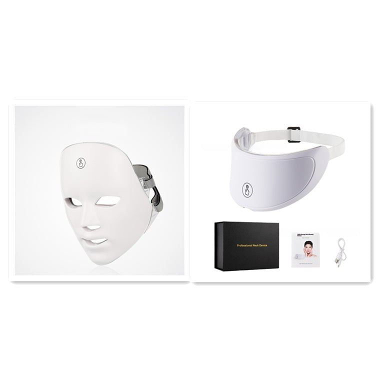 LED Lichttherapie-Maske – 7-farbige Anti-Aging Behandlung {{ Stilwerk }}