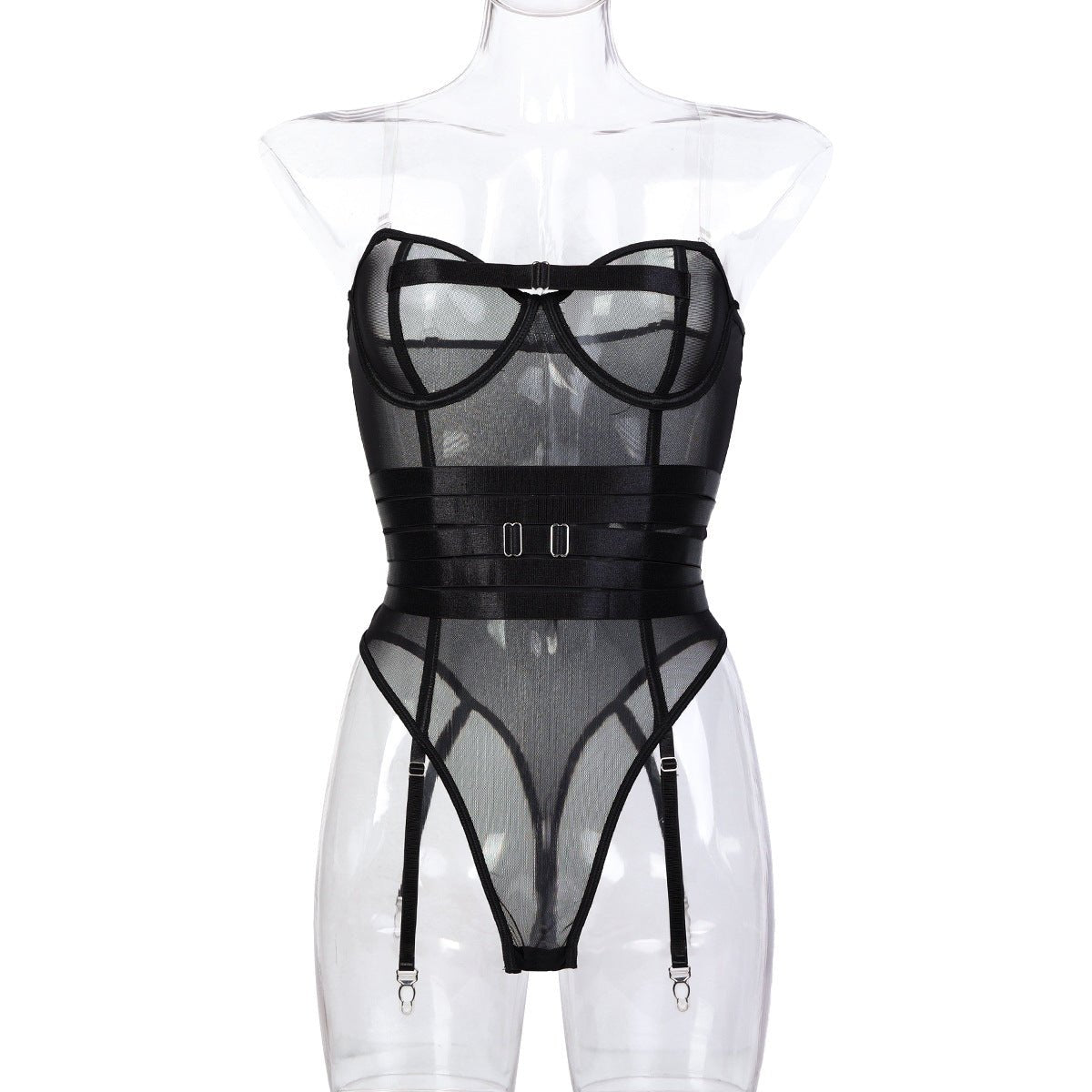 Trägerloser Bustier Bodysuit – Verführerische Silhouette ohne Träger {{ DaniFest }}