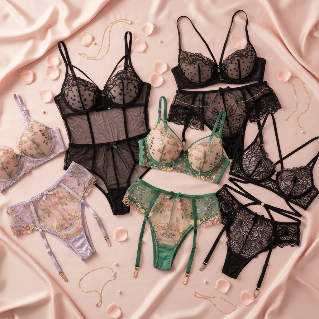 Dessous Kollektion – Elegante Lingerie und Loungewear für Damen