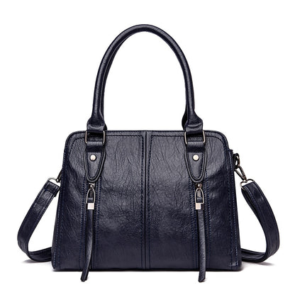 New Retro Fashion High Quality Leather Women&