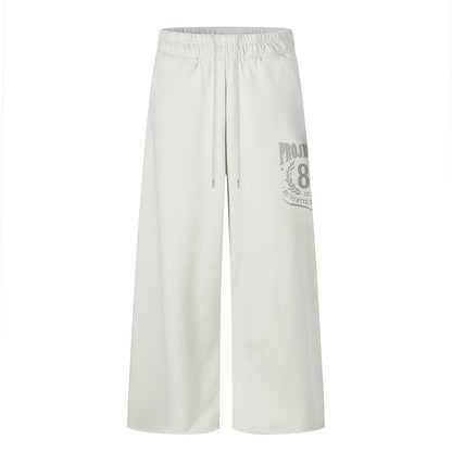 Loose straight leg sweatpants