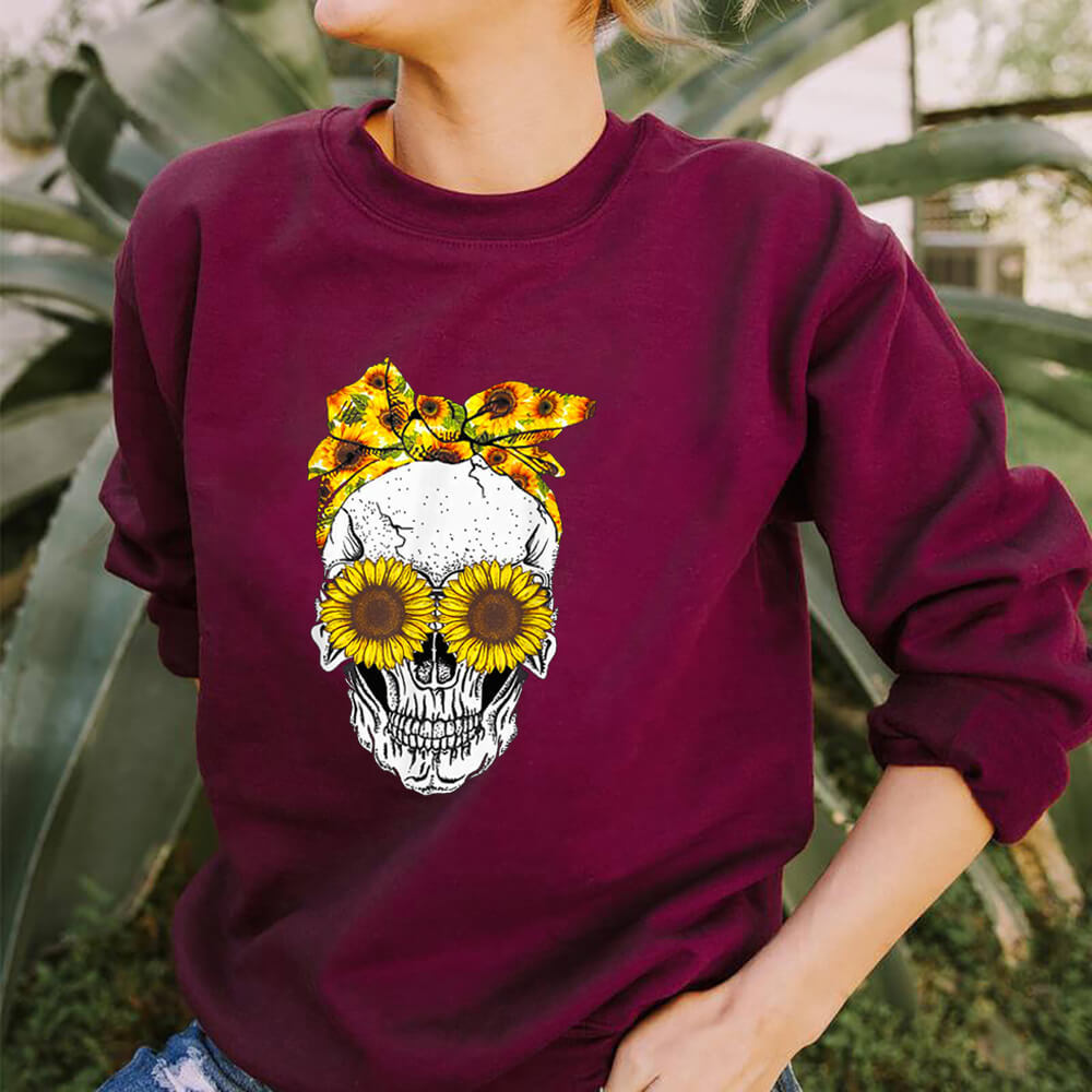 Skull Sunflower&
