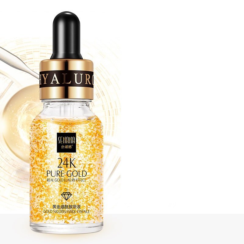 24K Gold Niacinamid Serum – Textur und Konsistenz