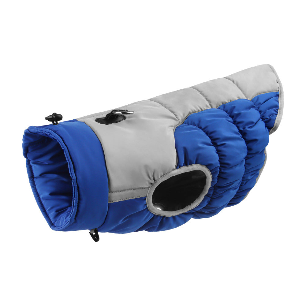 Winter Pet Cotton Coat Thick Warm Dog Clothing Comfortable Reflective Pet Clothing Wholesale Manufacturer
