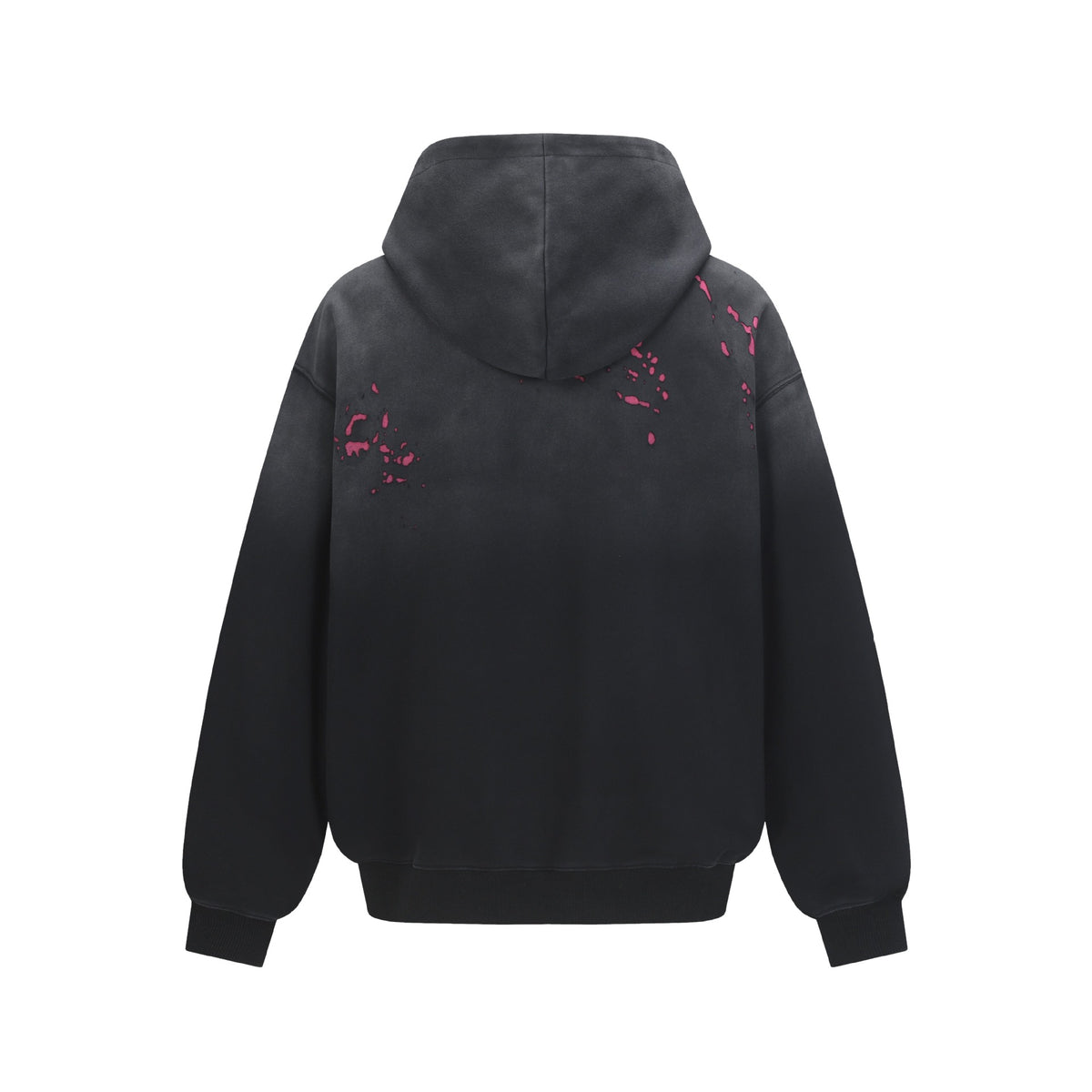 Deconstructing and dividing colorful hoodies