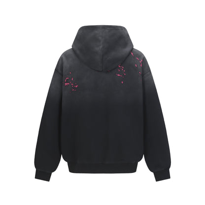 Deconstructing and dividing colorful hoodies