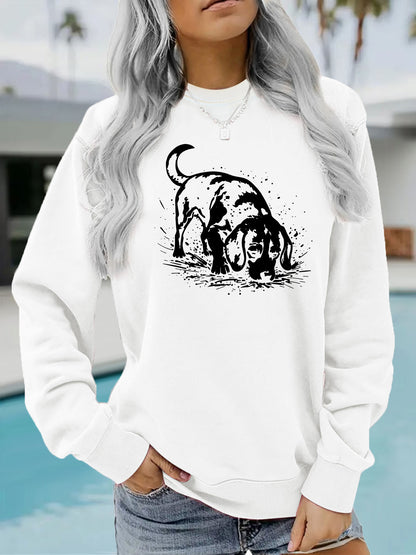 Bottom long sleeved fleece hoodie