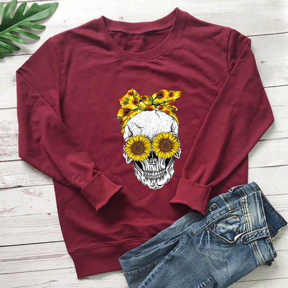 Skull Sunflower&
