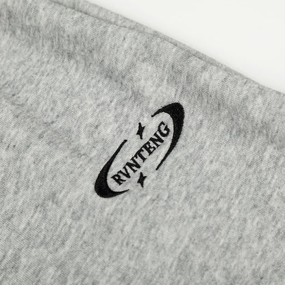 Bent knife and velvet sweatpants