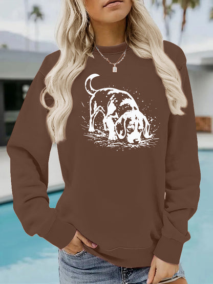 Bottom long sleeved fleece hoodie