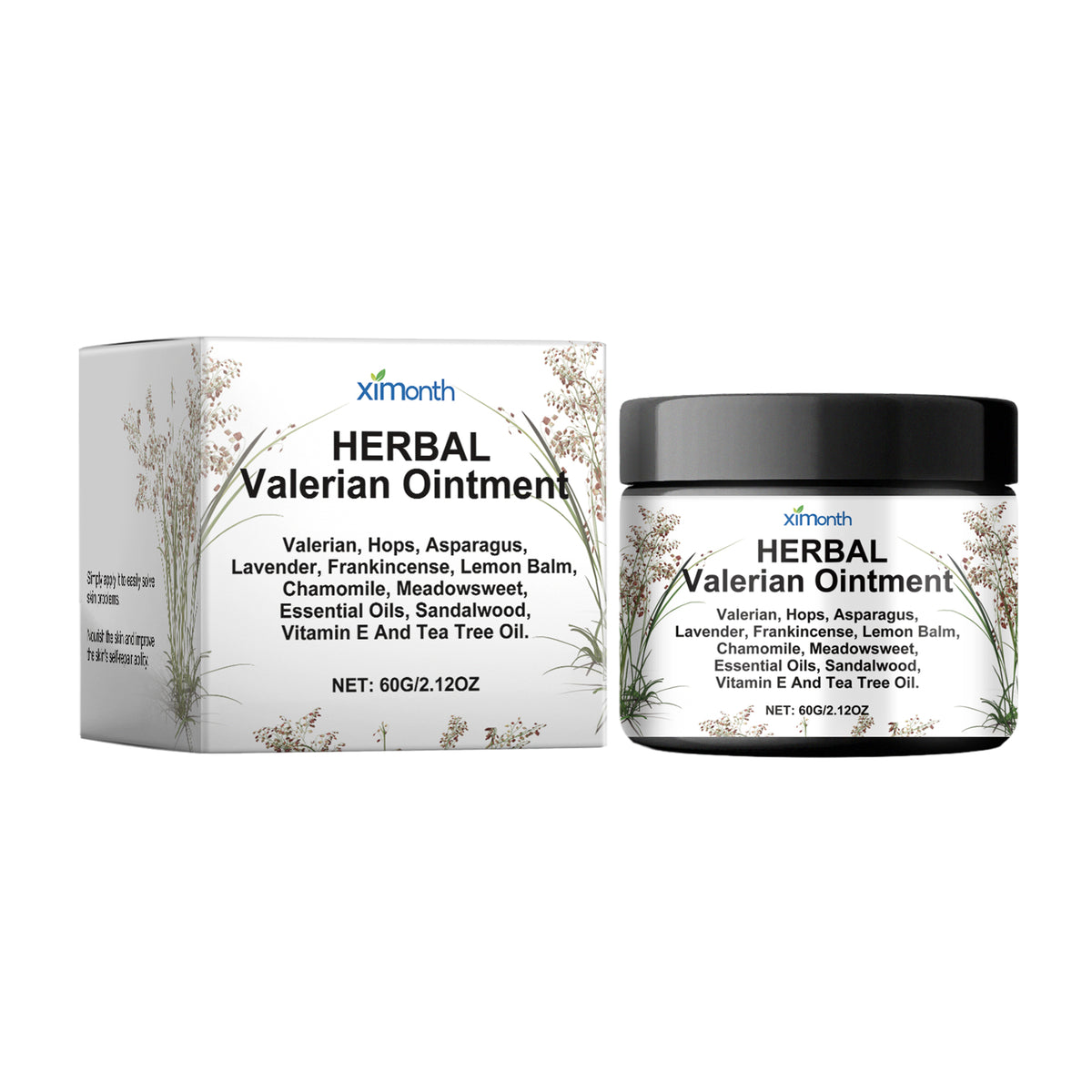 Organic Valerian Ointment Valerian Ointment Night Care Body Repair Massage Treatment Cream