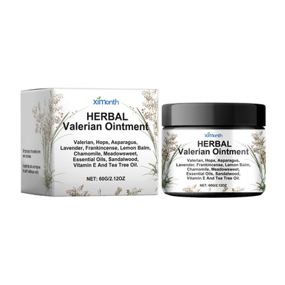 Organic Valerian Ointment Valerian Ointment Night Care Body Repair Massage Treatment Cream