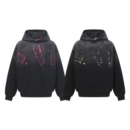 Deconstructing and dividing colorful hoodies