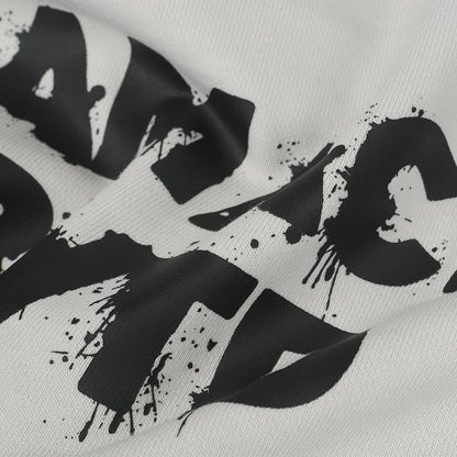 Splashing ink on dirty hoodies