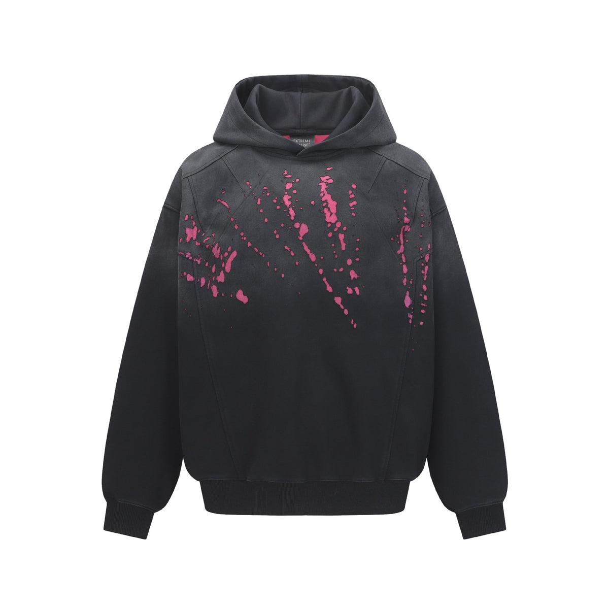 Deconstructing and dividing colorful hoodies