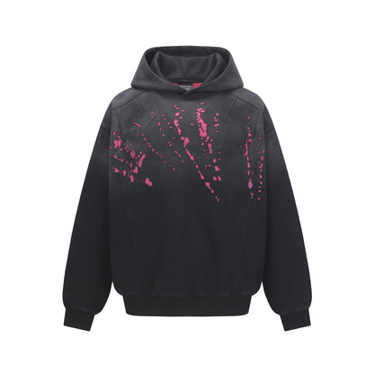 Deconstructing and dividing colorful hoodies