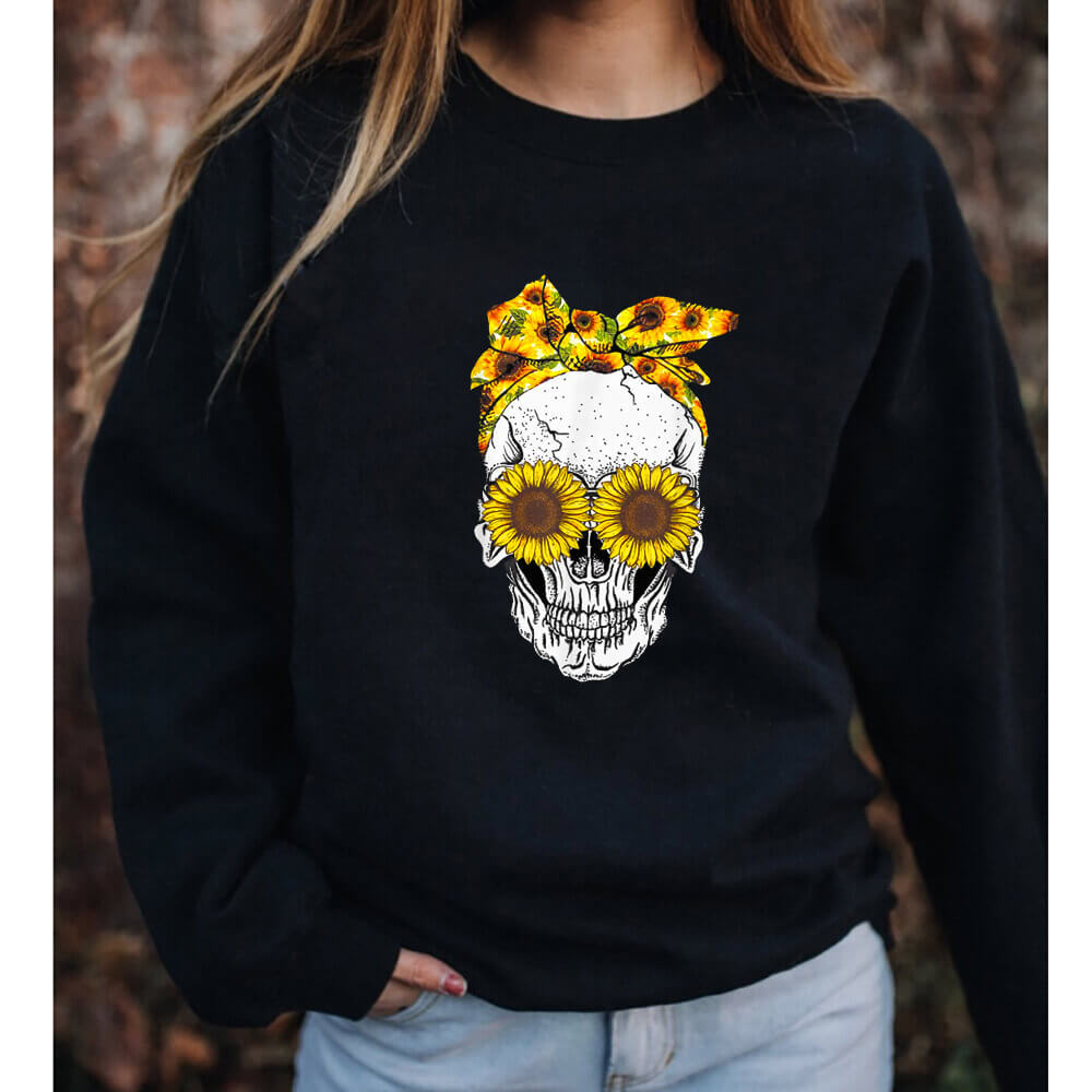 Skull Sunflower&