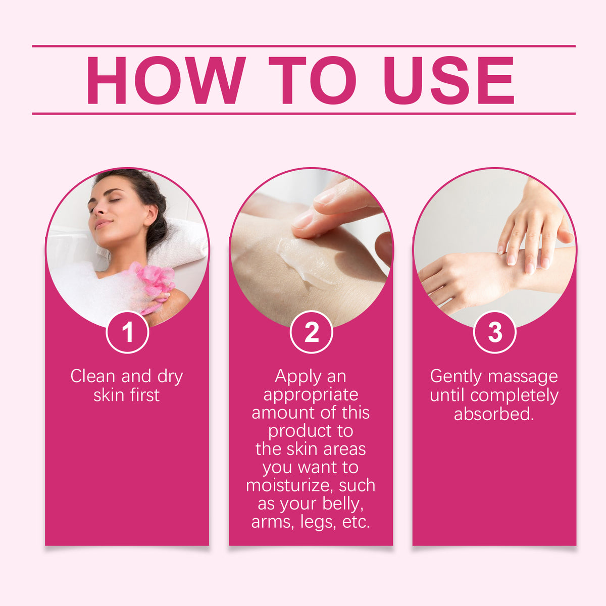 Moisturizing Massage Body Lotion, Gentle Repair Skin Delicate Smooth Firming Skin Body Care Lotion