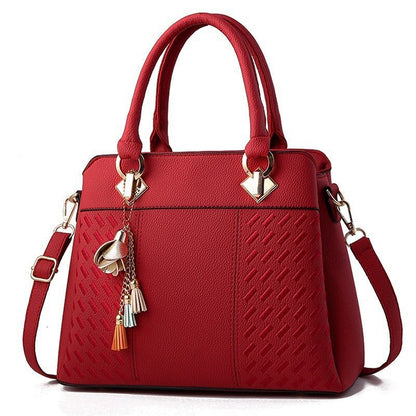 LKEEP Famous Designer Brand Bags Women Leather Handbags Luxury Ladies Hand Bags Purse Fashion Shoulder Bags