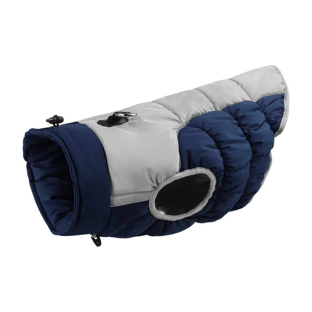 Winter Pet Cotton Coat Thick Warm Dog Clothing Comfortable Reflective Pet Clothing Wholesale Manufacturer