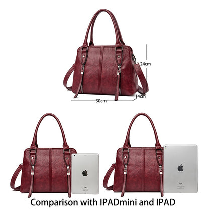 New Retro Fashion High Quality Leather Women&
