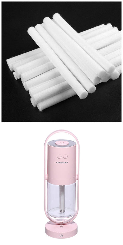 Ultraschall-Luftbefeuchter 200 ml – Leiser Aroma Diffuser mit LED-Licht, Nebelverteiler für Zuhause, Büro &amp; Schlafzimmer {{ DaniFest }}