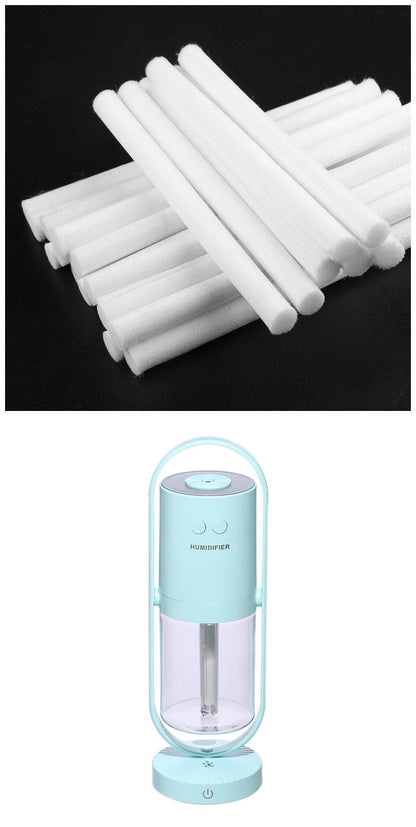 Ultraschall-Luftbefeuchter 200 ml – Leiser Aroma Diffuser mit LED-Licht, Nebelverteiler für Zuhause, Büro &amp; Schlafzimmer {{ DaniFest }}