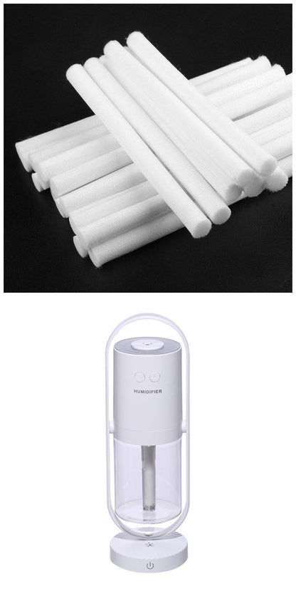 Ultraschall-Luftbefeuchter 200 ml – Leiser Aroma Diffuser mit LED-Licht, Nebelverteiler für Zuhause, Büro &amp; Schlafzimmer {{ DaniFest }}
