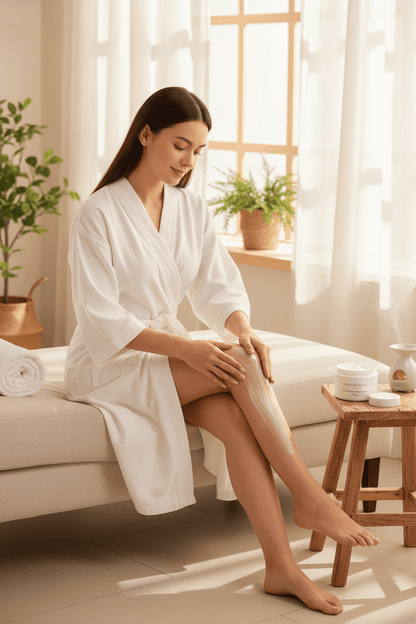 Anti-Cellulite Massagecreme – Anwendungsschritte