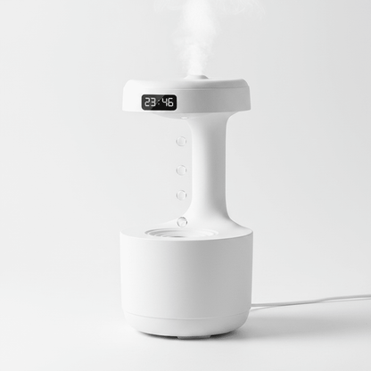 Anti-Schwerkraft Luftbefeuchter mit LED – Ultrasonic Aroma Diffuser fürs Schlafzimmer, Leise &amp; Modern {{ DaniFest }}