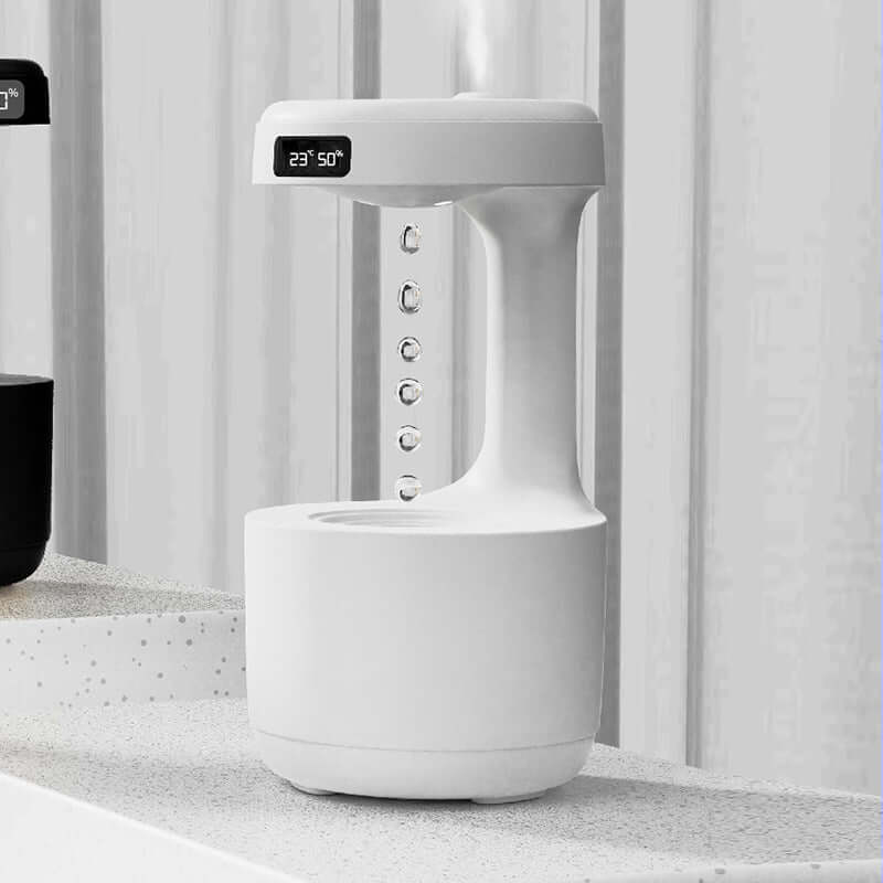 Anti-Schwerkraft Luftbefeuchter mit LED – Ultrasonic Aroma Diffuser fürs Schlafzimmer, Leise &amp; Modern {{ DaniFest }}
