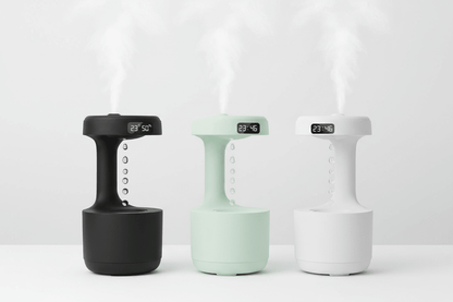 Anti-Schwerkraft Luftbefeuchter mit LED – Ultrasonic Aroma Diffuser fürs Schlafzimmer, Leise &amp; Modern {{ DaniFest }}