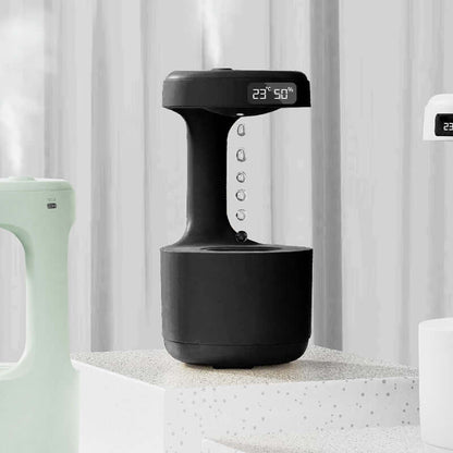 Anti-Schwerkraft Luftbefeuchter mit LED – Ultrasonic Aroma Diffuser fürs Schlafzimmer, Leise &amp; Modern {{ DaniFest }}