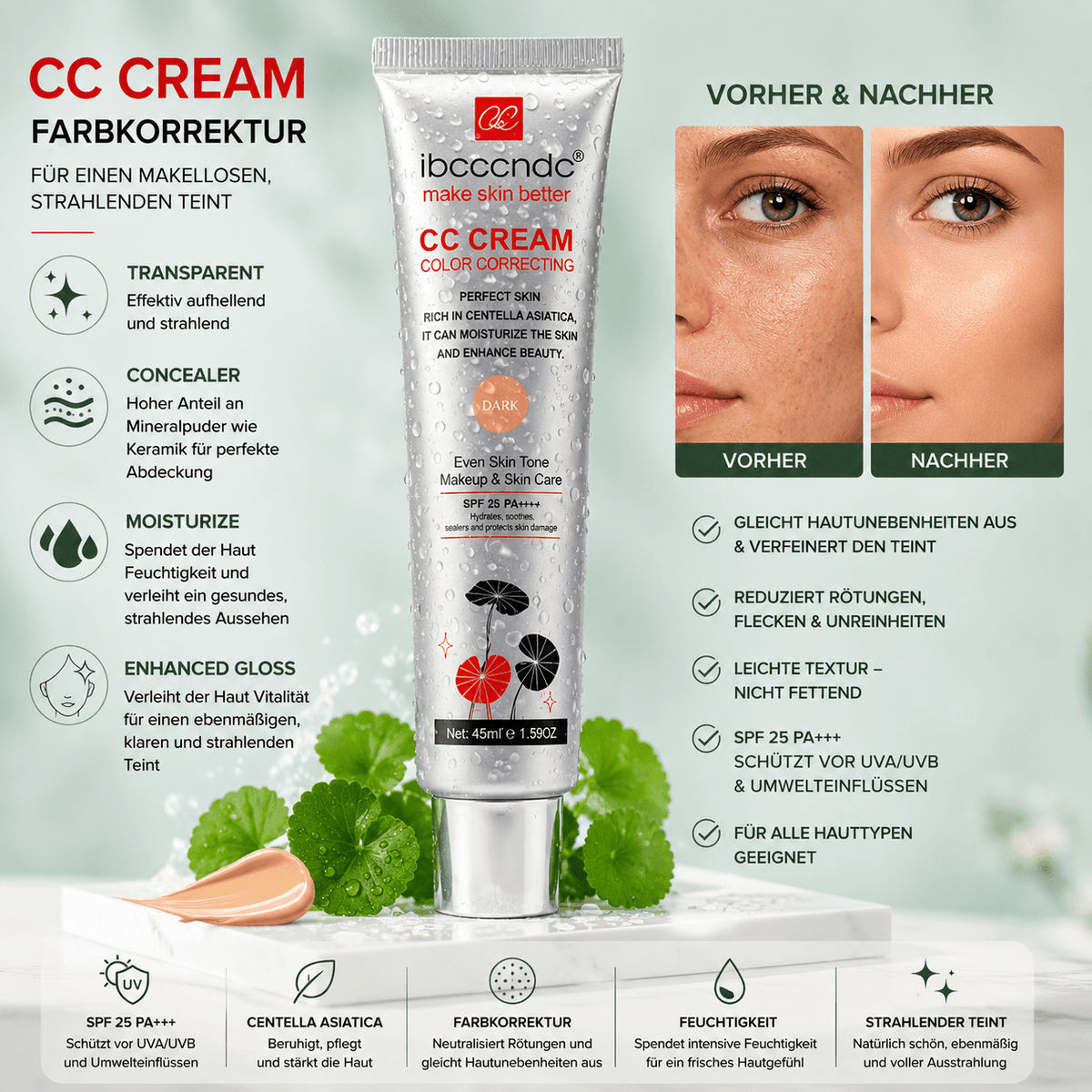 CC Cream Wasserfest – Produktverpackung