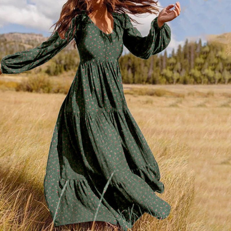 Chiffon-Kleid V-Ausschnitt – Elegante Leichtigkeit für unvergessliche Anlässe {{ DaniFest }}