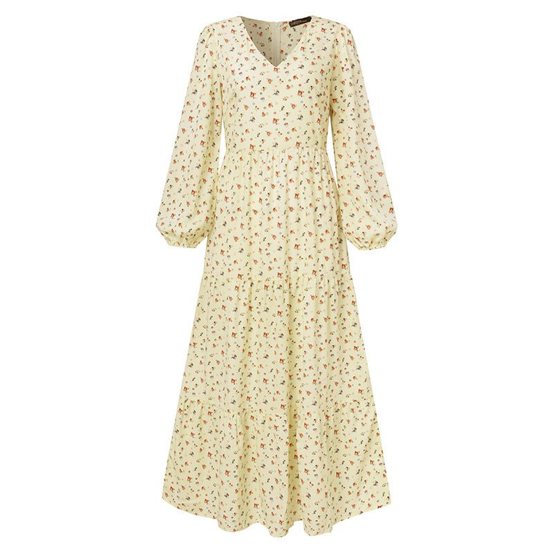 Chiffon-Kleid V-Ausschnitt – Elegante Leichtigkeit für unvergessliche Anlässe {{ DaniFest }}