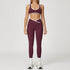 Cross High Waist Sport-Anzug für Damen – Farbkontrast, Rückenfrei, Figurbetonter Yoga-Anzug {{ DaniFest }}