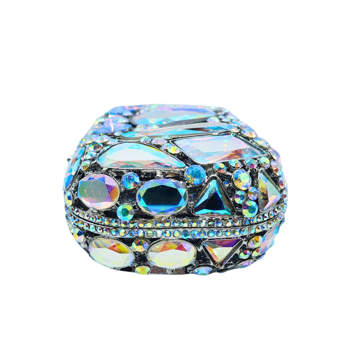 Damen Abendtasche Clutch – Luxuriöse Tropfenform mit Glassteinen, Elegante Handtasche für Events {{ DaniFest }}