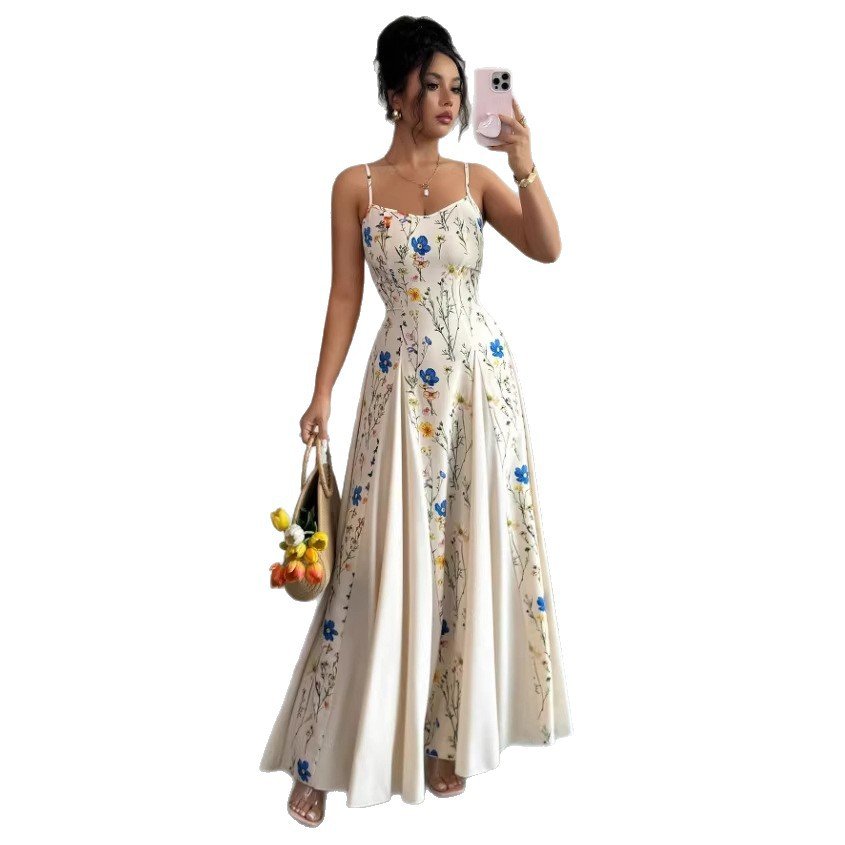 Damen Blumen-Neckholder-Kleid für Jeden Anlass – Eleganz &amp; Stil vereint {{ DaniFest }}