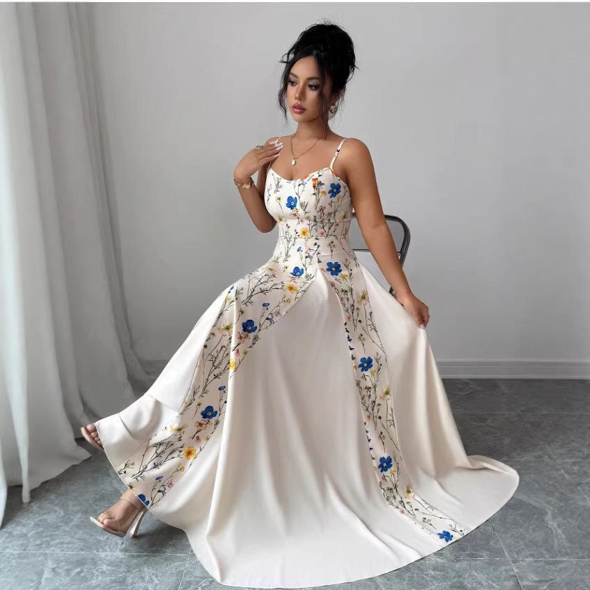 Damen Blumen-Neckholder-Kleid für Jeden Anlass – Eleganz &amp; Stil vereint {{ DaniFest }}