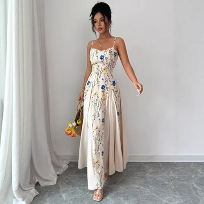 Damen Blumen-Neckholder-Kleid für Jeden Anlass – Eleganz &amp; Stil vereint {{ DaniFest }}